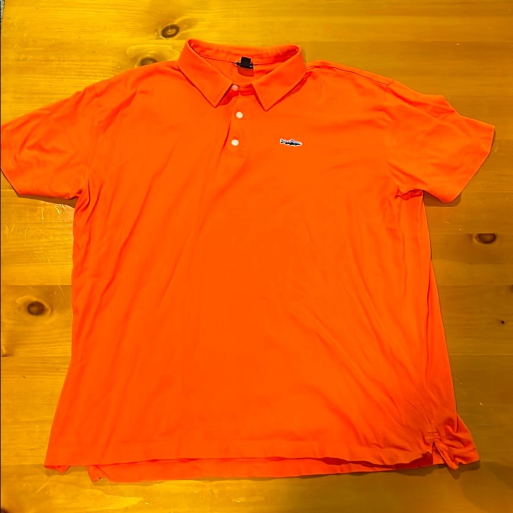 Patagonia Orange/Salmon Polo